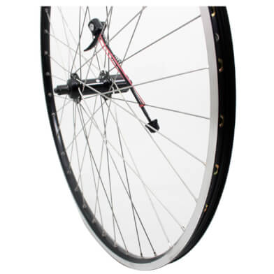 Roland achterwiel 28 Deore 610 ZAC19 zwart RVS spk