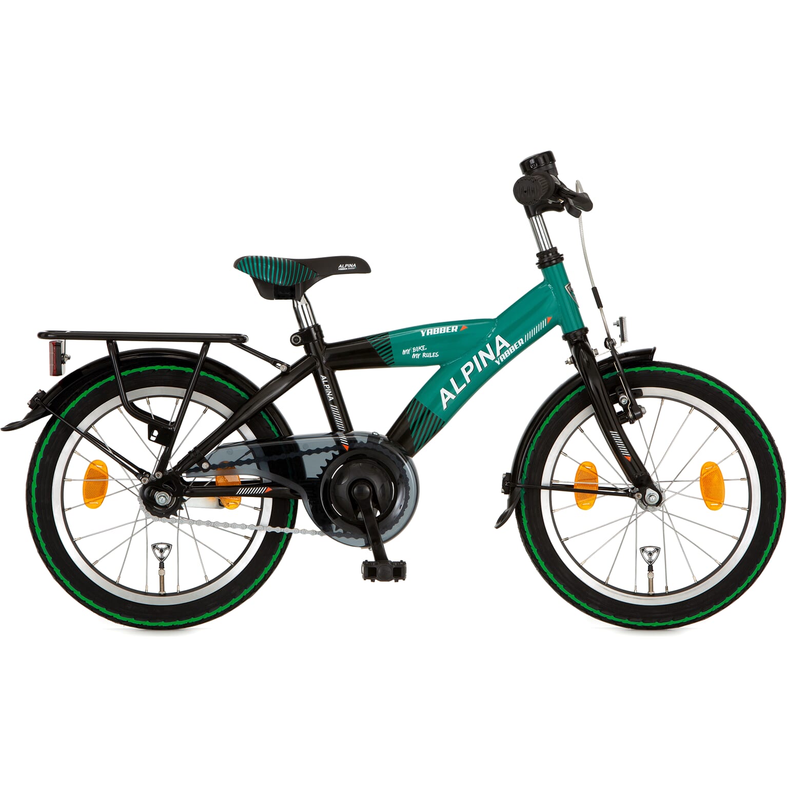 Alpina Yabber J16 Jungle Green - Jet Black