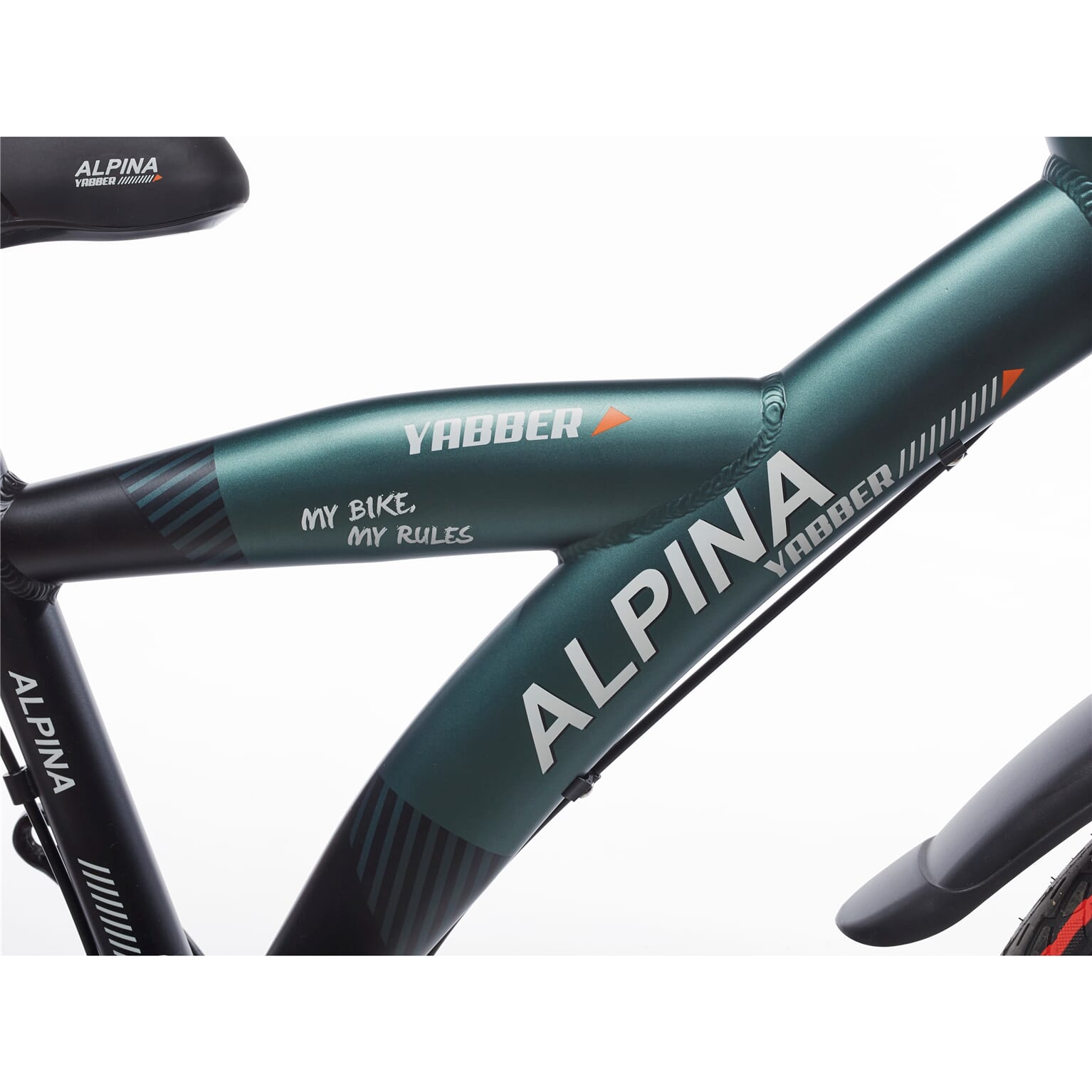 Alpina Yabber J20 Pine Groen - Vivid Zwart