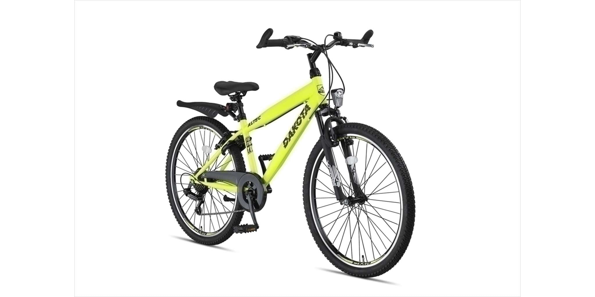 Altec Dakota 26 inch Jongensfiets Neon Lime