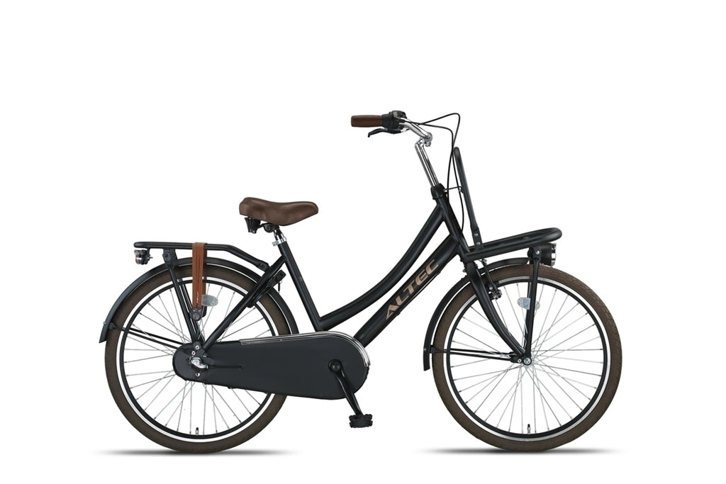 Altec Dutch 24inch Transportfiets N-3 Mat Zwart