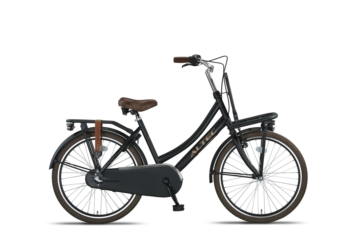 Altec Dutch 24inch Transportfiets N-3 Mat Zwart