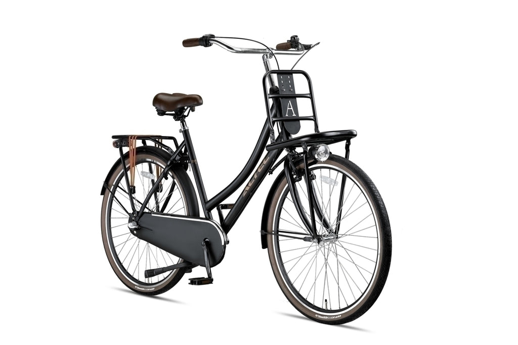 NIHIL Altec Dutch 28inch Transportfiets N-3 50cm Mat Zwart