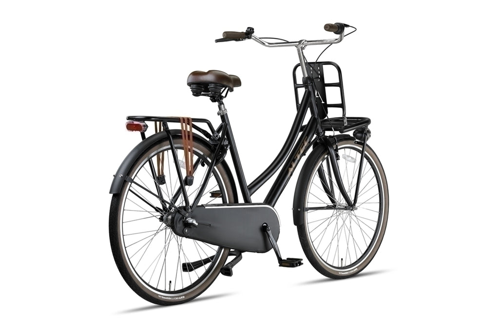 NIHIL Altec Dutch 28inch Transportfiets N-3 50cm Mat Zwart