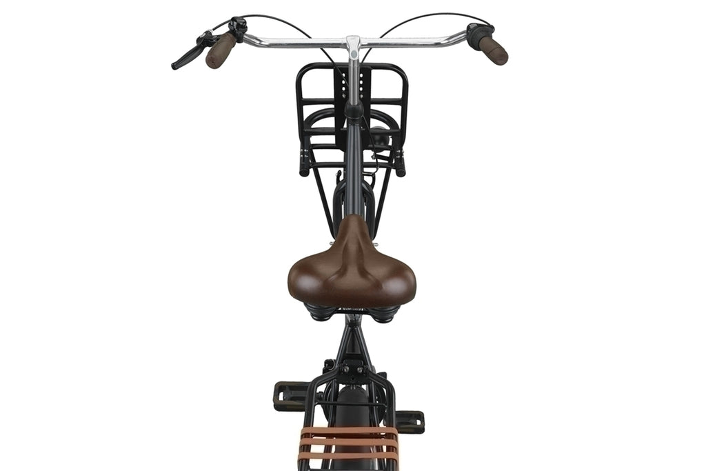 NIHIL Altec Dutch 28inch Transportfiets N-3 50cm Mat Zwart