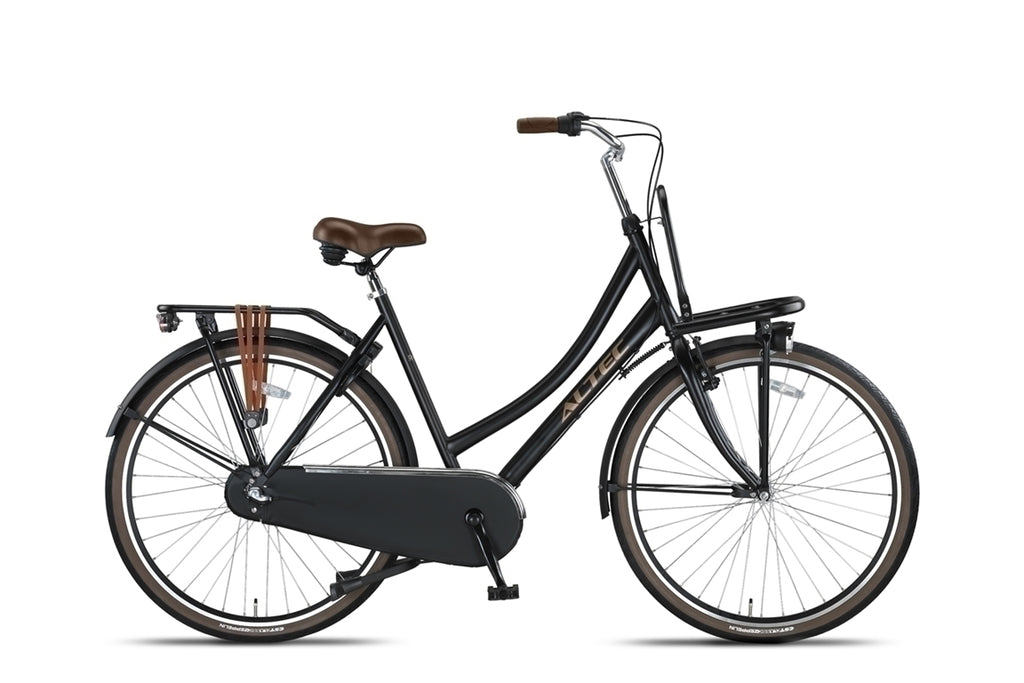 NIHIL Altec Dutch 28inch Transportfiets N-3 50cm Mat Zwart
