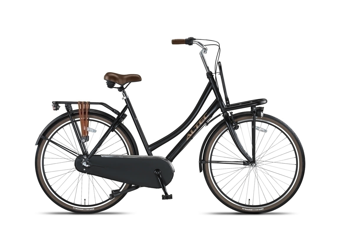 NIHIL Altec Dutch 28inch Transportfiets N-3 50cm Mat Zwart