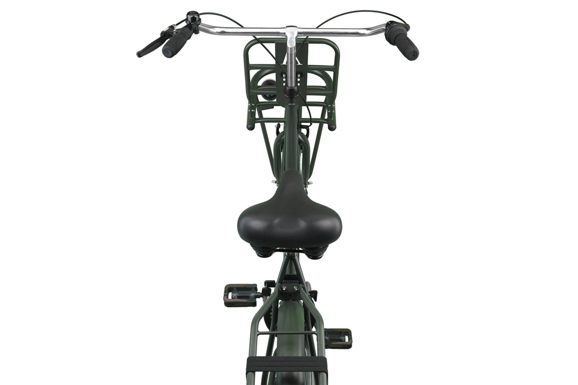 NIHIL Altec Dutch 28inch Transportfiets N-3 Heren  Army Green 55 cm