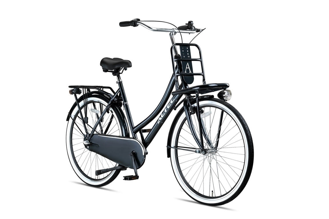 NIHIL Altec Dutch 28inch Transportfiets N-3 Metal Black 57cm