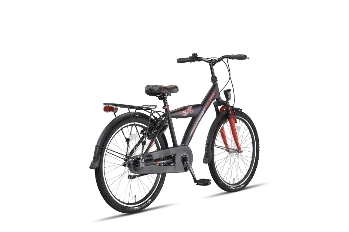 Altec Hero 24 inch Jongensfiets Fire Red