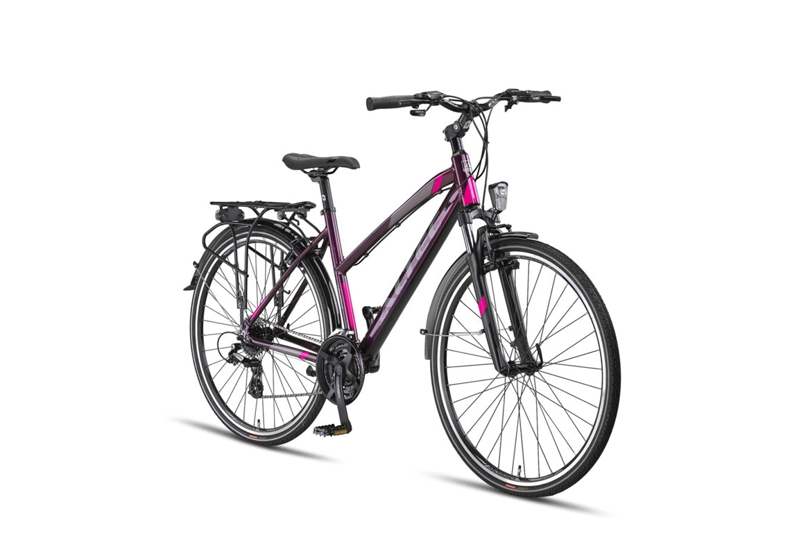 Altec legarda 28 inch 49 cm dames 24v v-brakes paars
