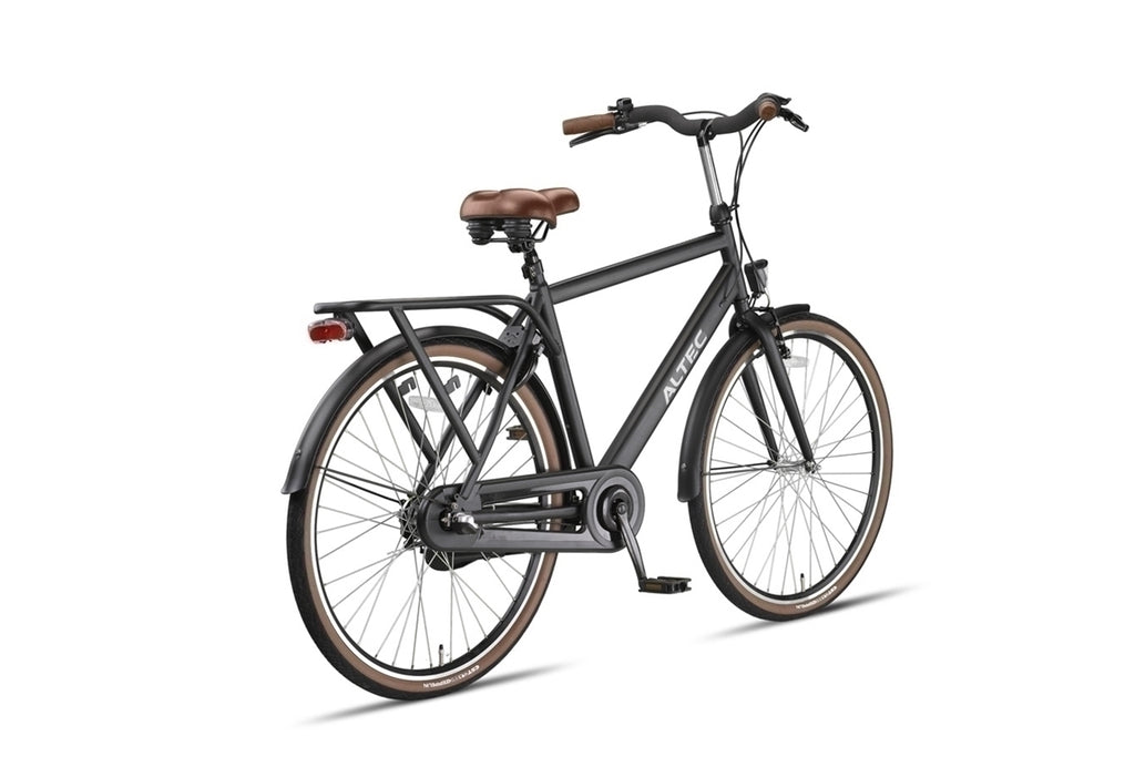 Altec Manta 28 inch Herenfiets N-3 Mat Zwart 55cm