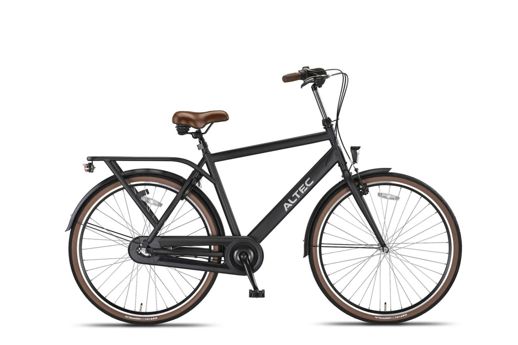 Altec Manta 28 inch Herenfiets N-3 Mat Zwart 55cm