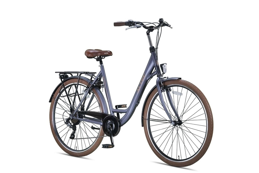 Altec Metro 28 inch Damesfiets 49cm Mat Grijs **** ACTIE *****