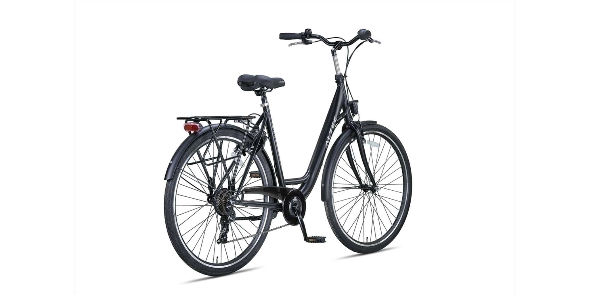 Altec Metro 28 inch Damesfiets 55cm Mat Zwart