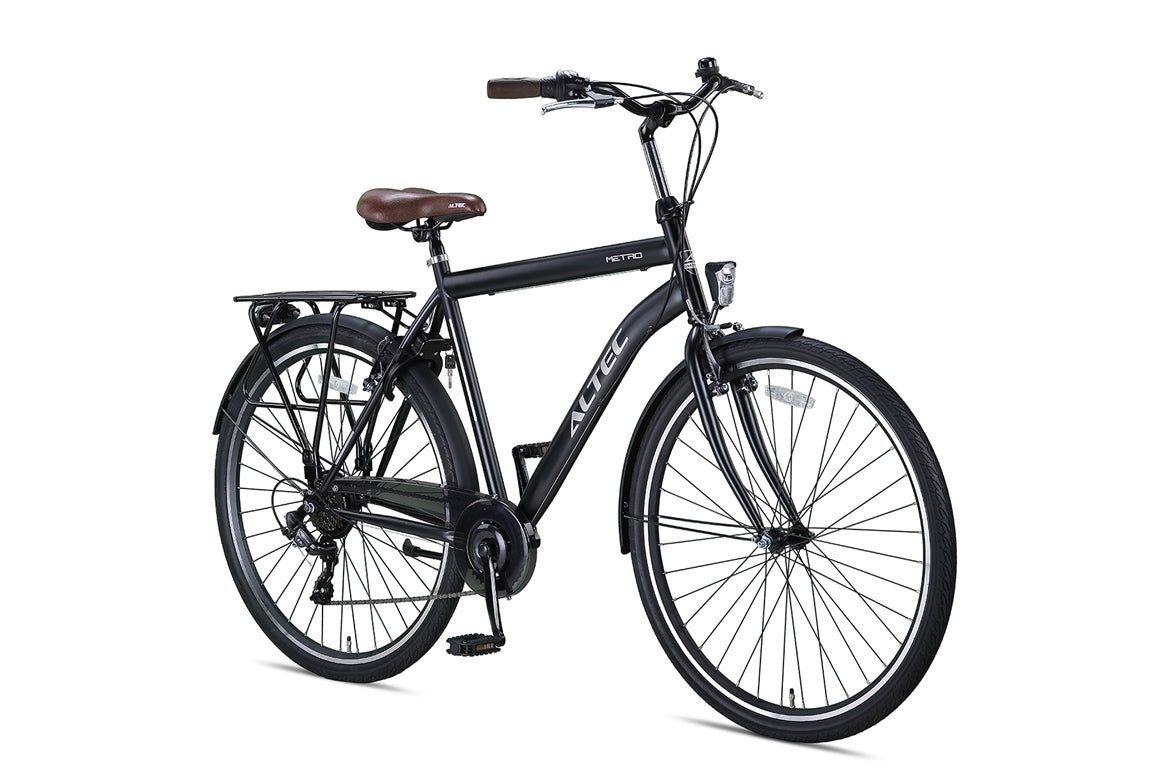 Altec Metro 28inch Herenfiets 50cm Mat Zwart