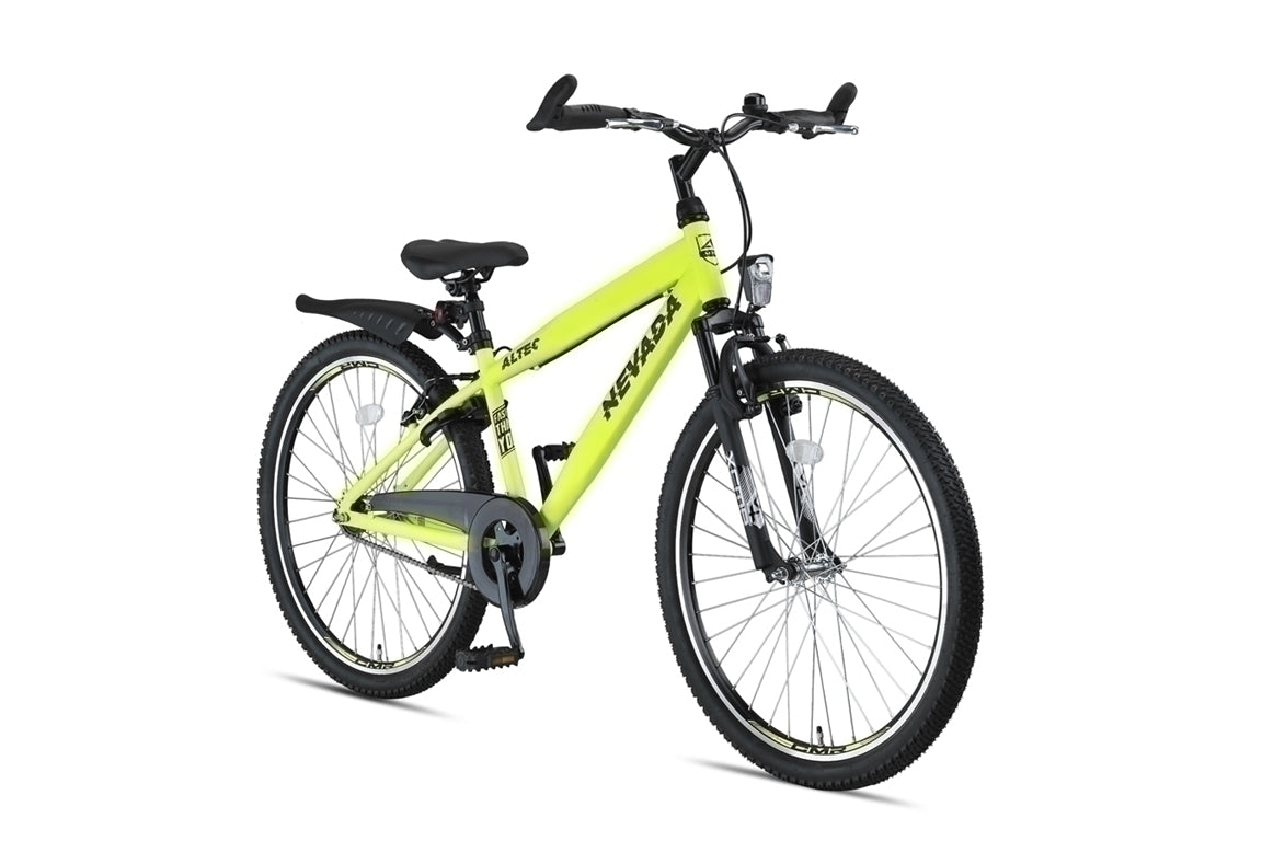 NIHIL Altec Nevada 26 inch Jongensfiets Neon Lime