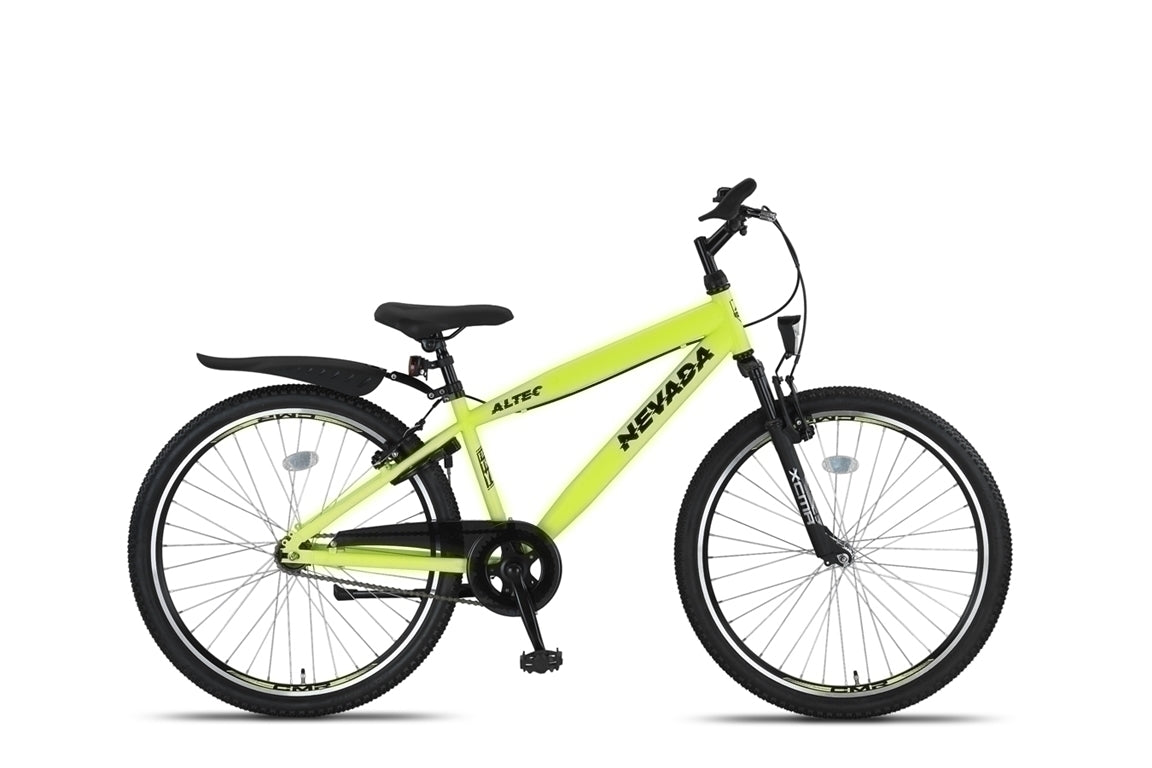 NIHIL Altec Nevada 26 inch Jongensfiets Neon Lime