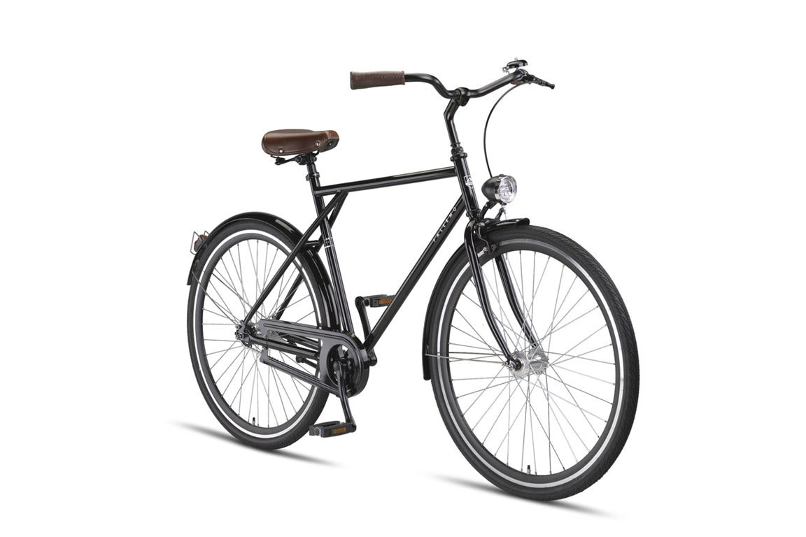 Altec Palermo 1T 28 inch Herenfiets 56 cm Glans Zwart *** ACTIE UITVERKOOP ***