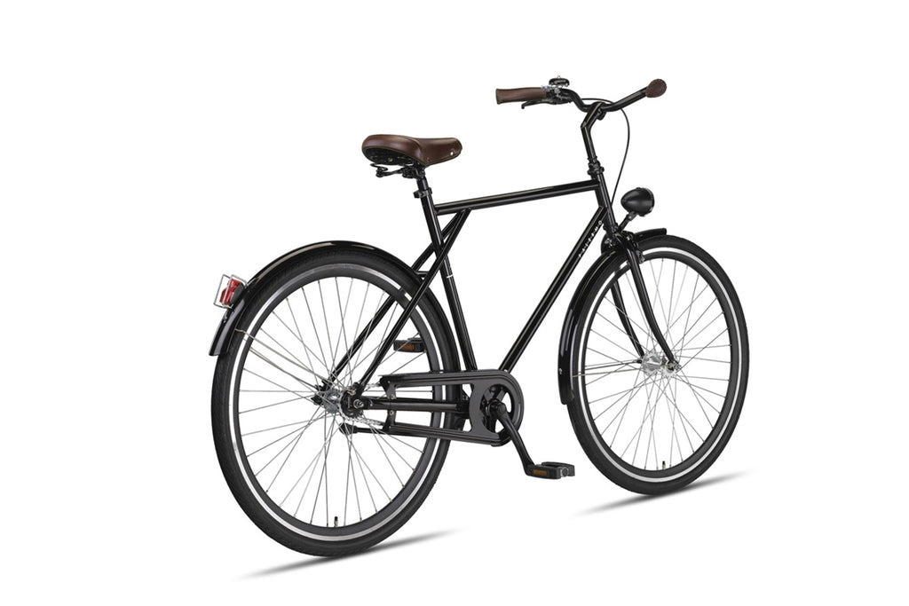 Altec Palermo 1T 28 inch Herenfiets 56 cm Glans Zwart *** ACTIE UITVERKOOP ***