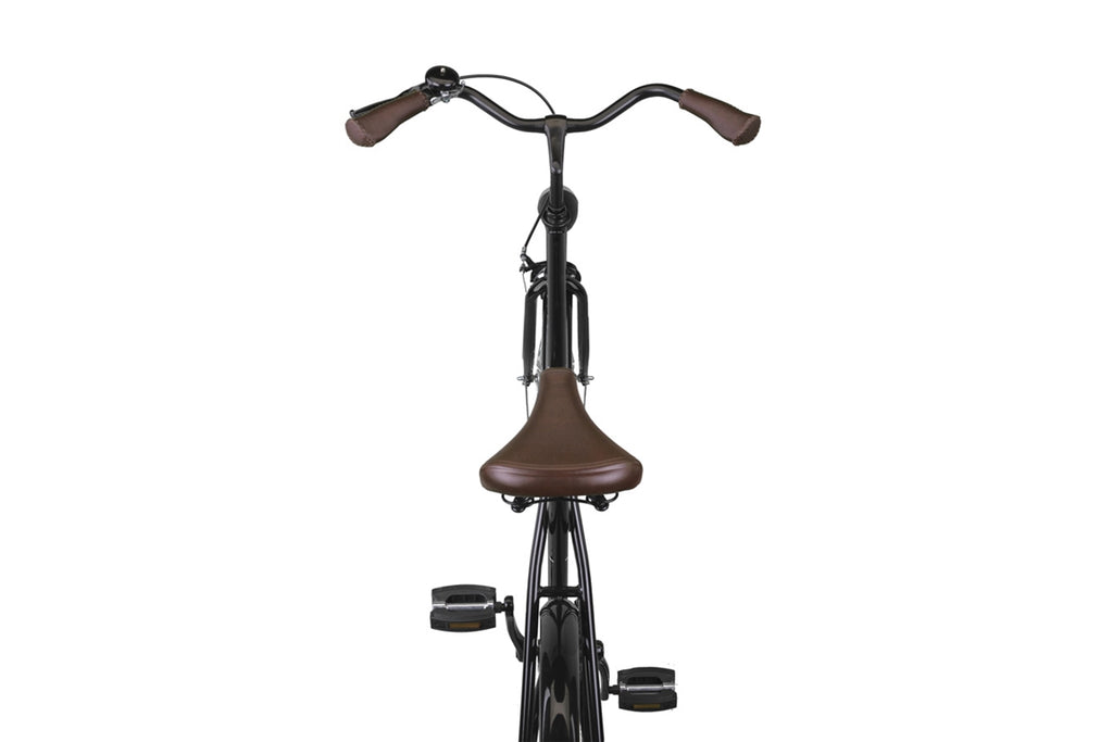 Altec Palermo 1T 28 inch Herenfiets 56 cm Glans Zwart *** ACTIE UITVERKOOP ***