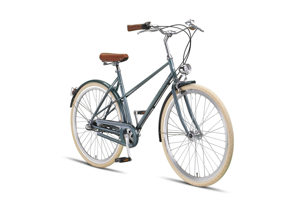 Altec palermo 28 inch 52 cm dames 3v rollerbrake grijsgroen