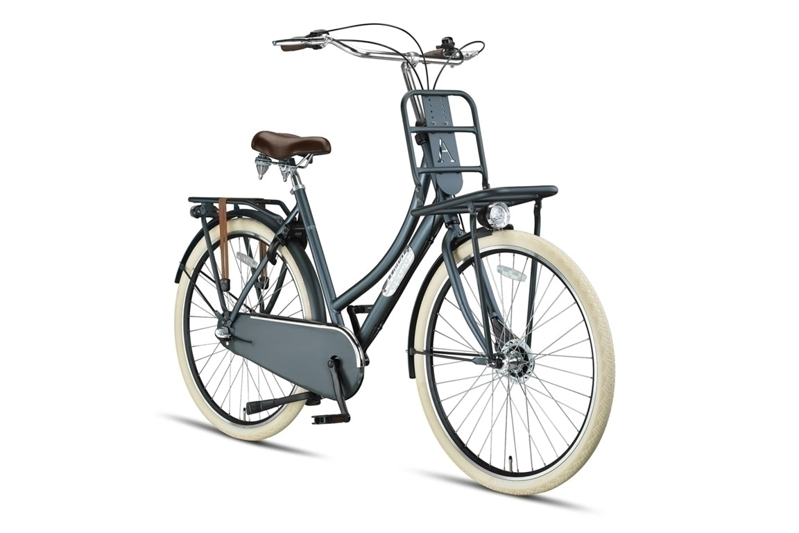 NIHIL Altec Retro Transportfiets 28inch Dames 50cm Smoke Grey