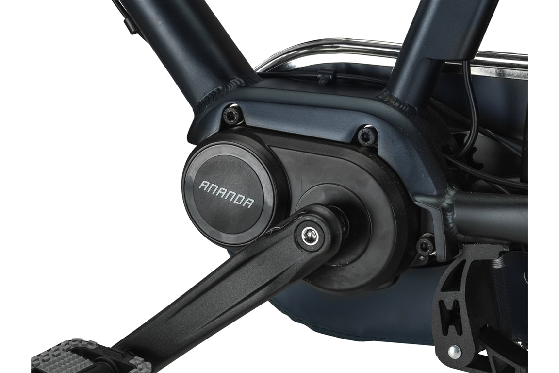 NIHIL Altec Troja  E-Bike 518Wh.  N-7 MiddenMotor Jeans Blue - M80 - 80Nm -