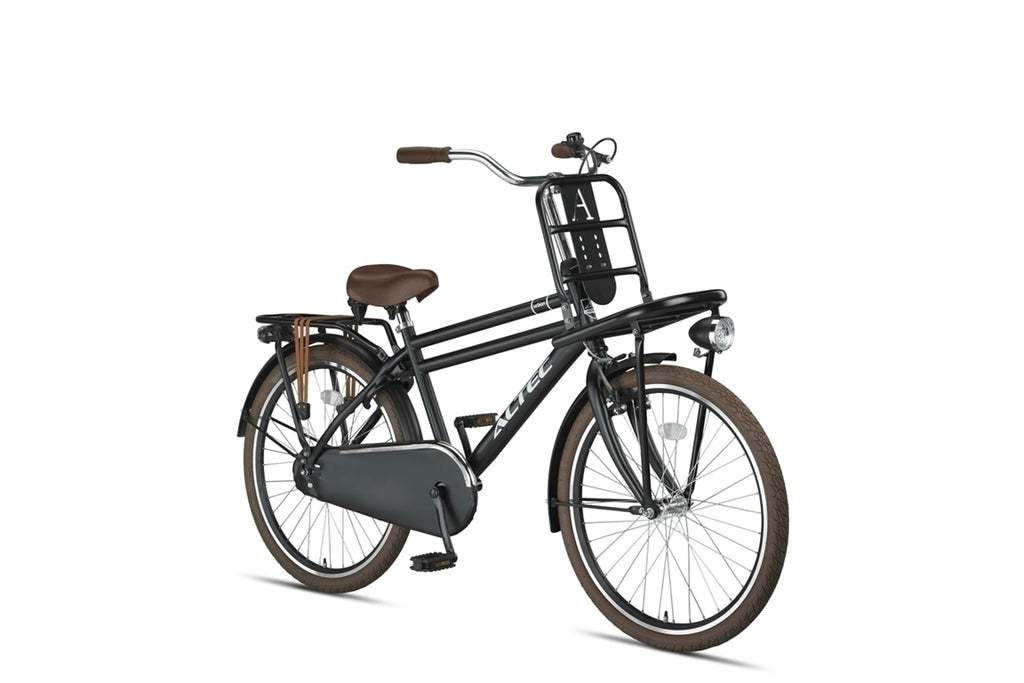NIHIL Altec Urban 24inch Transportfiets jongensfiets Zwart