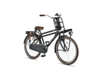 NIHIL Altec Urban 24inch Transportfiets jongensfiets Zwart