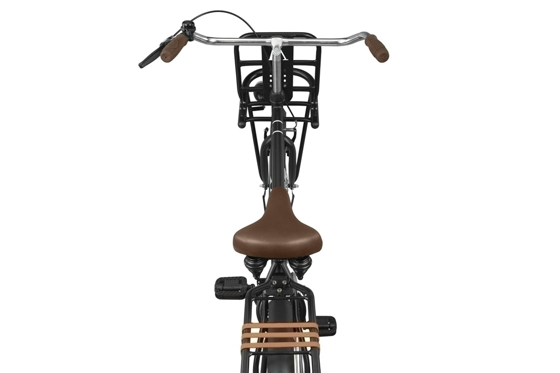 NIHIL Altec Urban 24inch Transportfiets jongensfiets Zwart