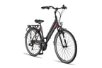 Altec Ventura Trekking V-Brakes Dames 28 inch Black-Red