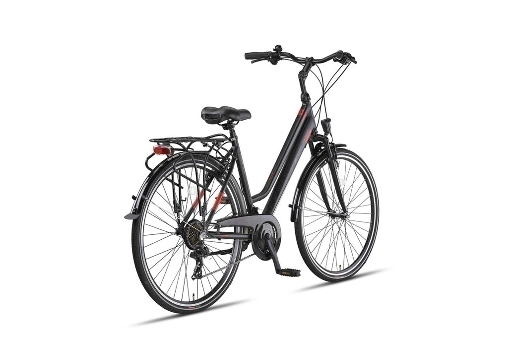 Altec Ventura Trekking V-Brakes Dames 28 inch Black-Red