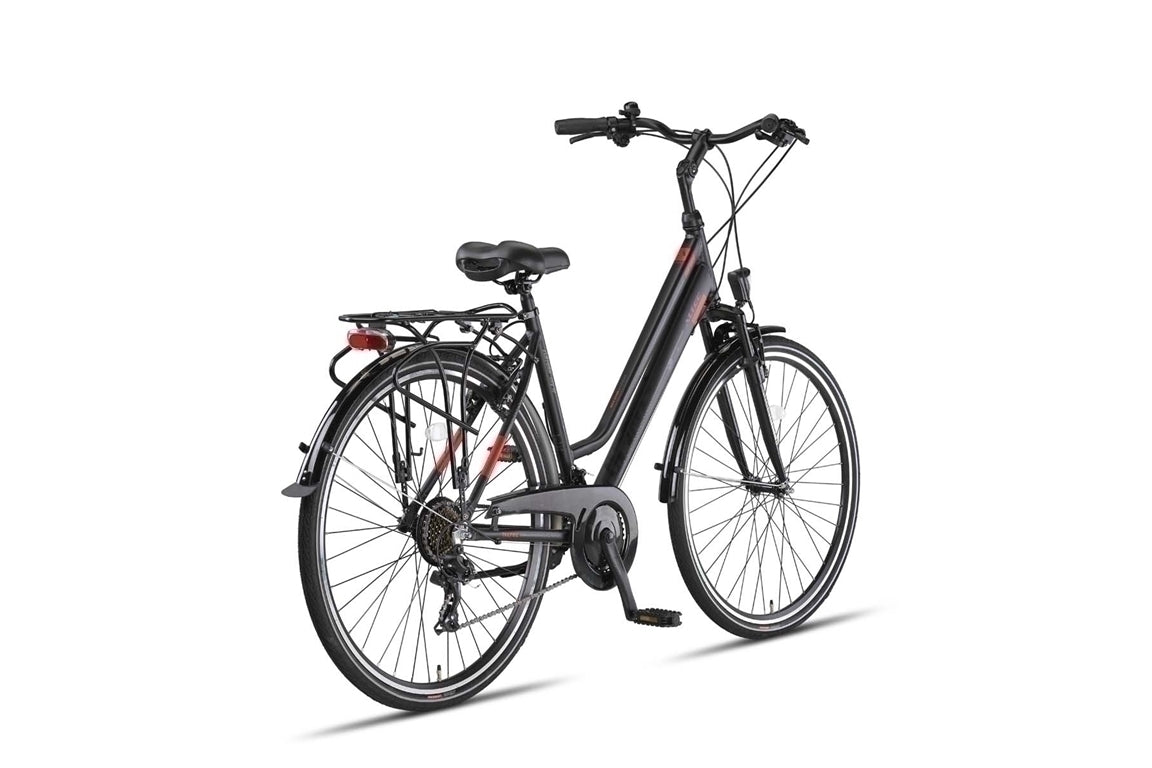 Altec Ventura Trekking V-Brakes Dames 28 inch Black-Red