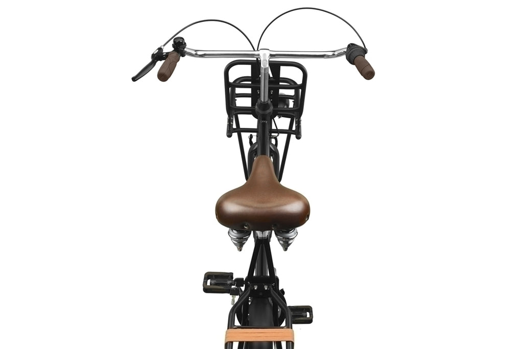 Altec Vintage 28inch Transportfiets N-3 Heren 61cm Mat Zwart