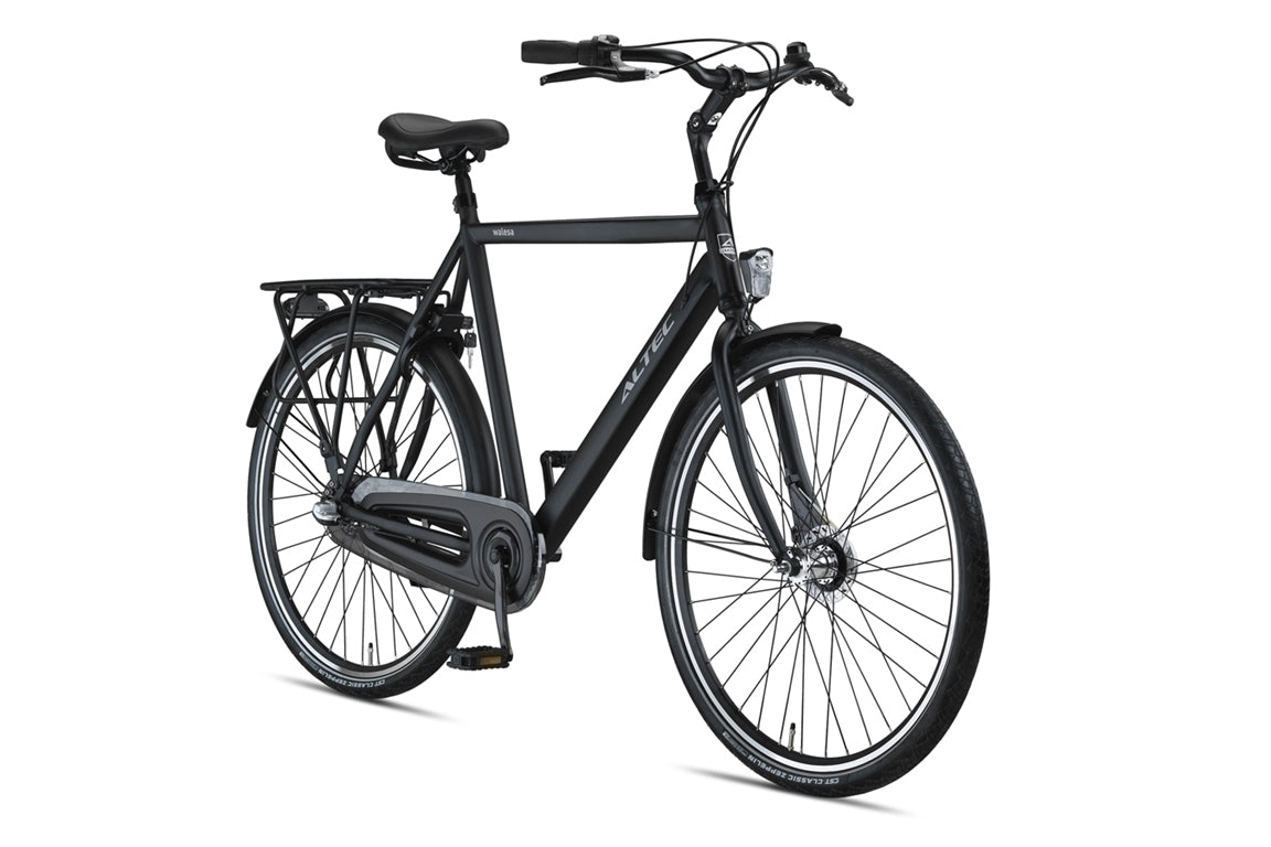 Altec Walesa 28inch Herenfiets 61cm Mat Zwart