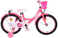 Volare Ashley Kinderfiets Meisjes 18 inch Roze/Rood Twee handremmen