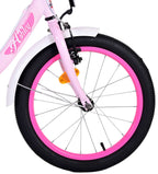 Volare ashley kinderfiets - meisjes - 18 inch - roze - twee handremmen