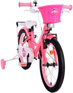 Volare Ashley Kinderfiets Meisjes 18 inch Roze/Rood Twee handremmen