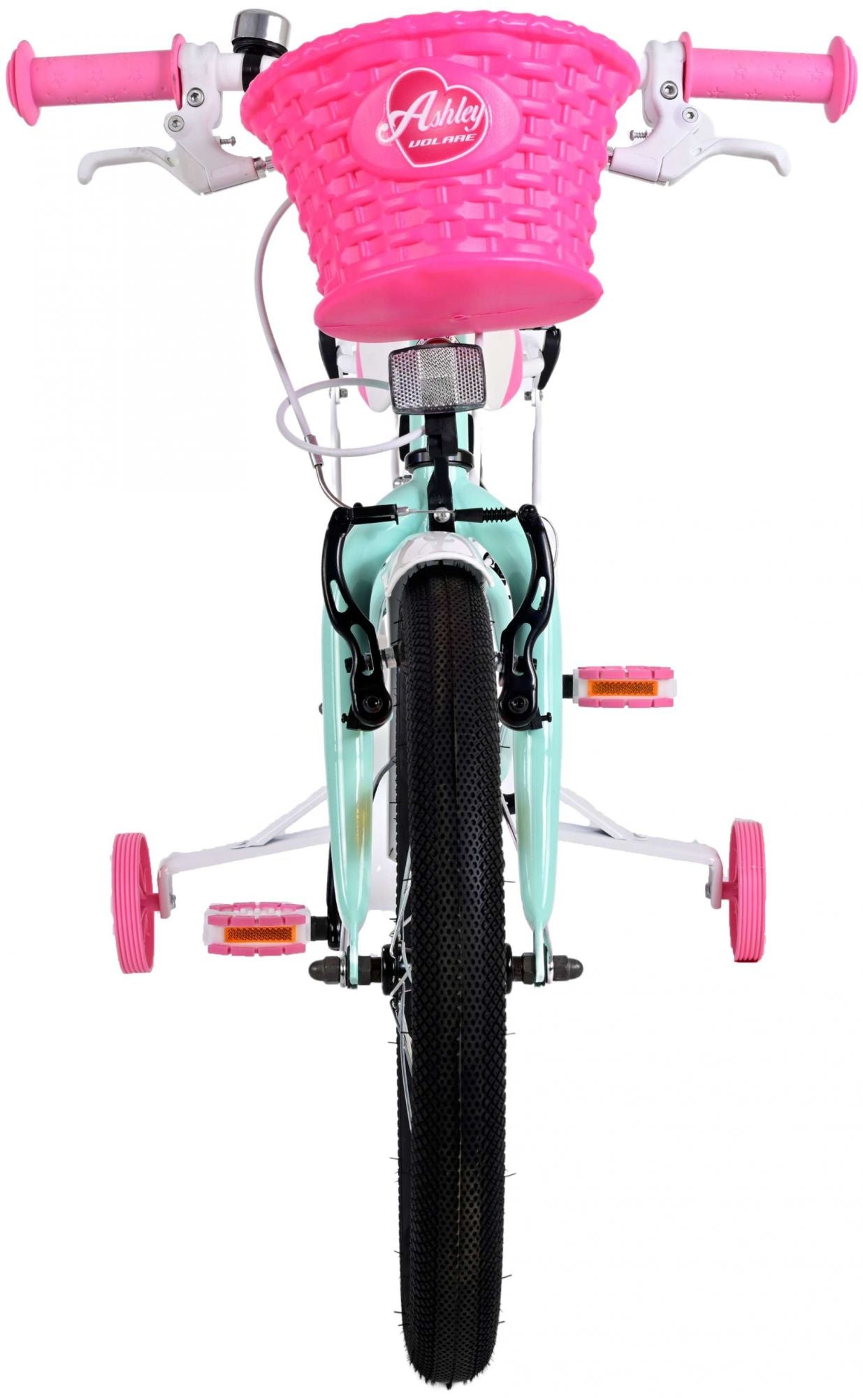Volare Ashley Kinderfiets - Meisjes - 18 inch - Groen - Twee handremmen