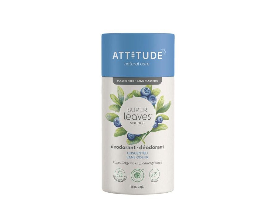 attitude super leaves™ - deodorant - 85g - parfumvrij
