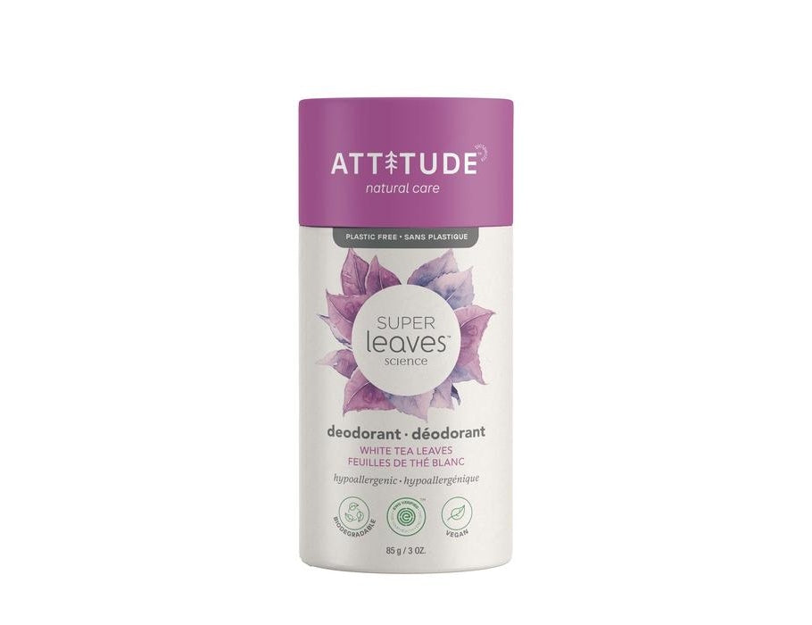 attitude super leaves™ deodorant white tea leaves