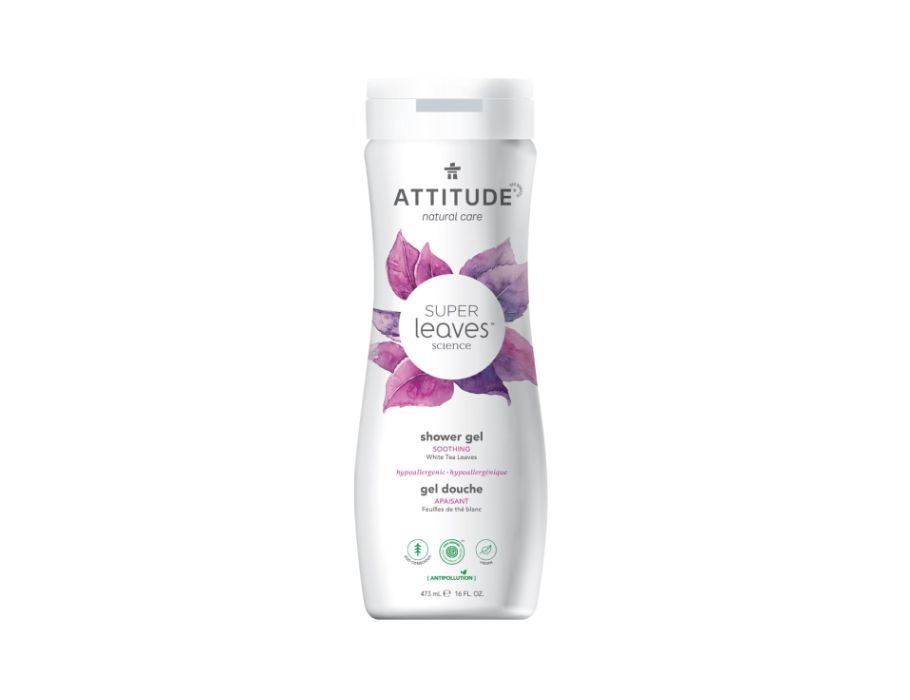 attitude super leaves™ douchegel - soothing - white tea leaves