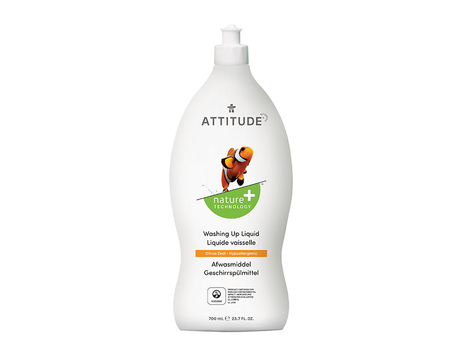 attitude nature+ afwasmiddel citrus zest