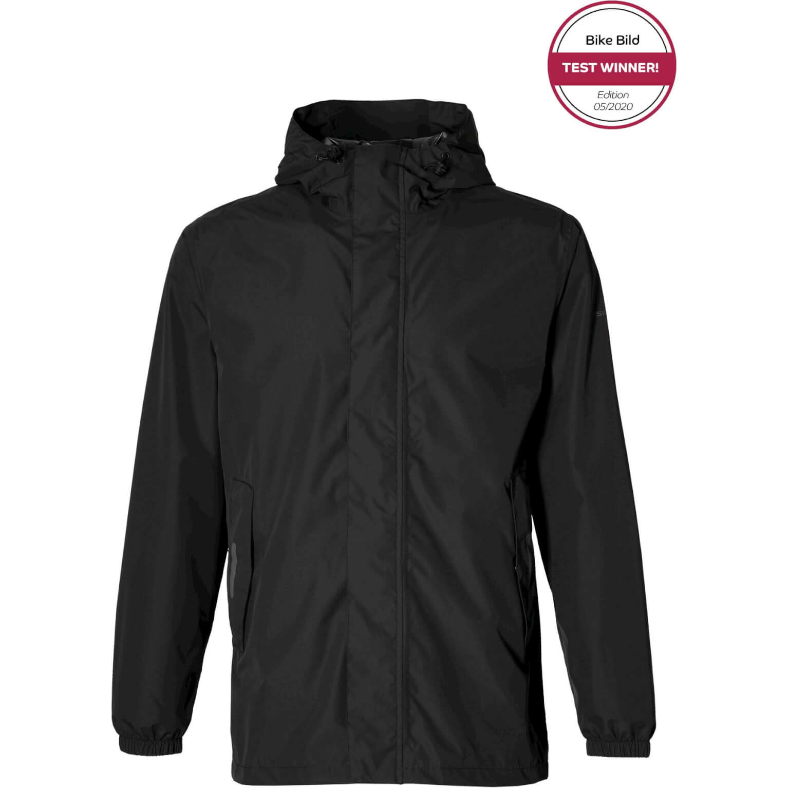 Basil regenjas Hoga unisex Jet Black L
