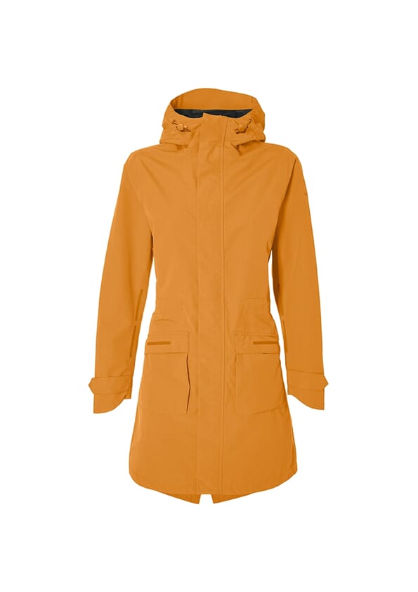 Basil regenparka Mosse dames golden brown M