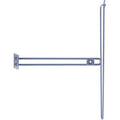 Basil stelling haak lamel 35cm ral7015