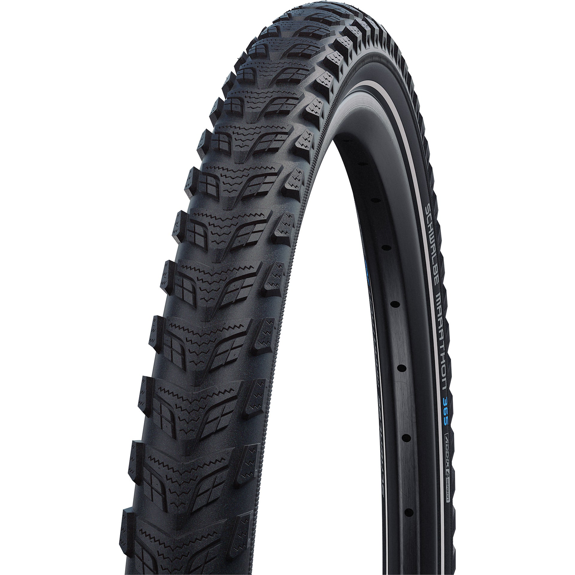 Schwalbe marathon 365 28x2.15 (55-622) wired performance line addix 4season black+reflex