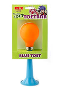 Pexkids balhoorn staal recht blauw op kaart