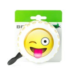 Widek ding dong bel groot smile crazy emoticons op kaart